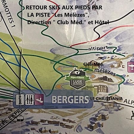 Le Christiania Les Bergers Appartement Alpe d'Huez Buitenkant foto