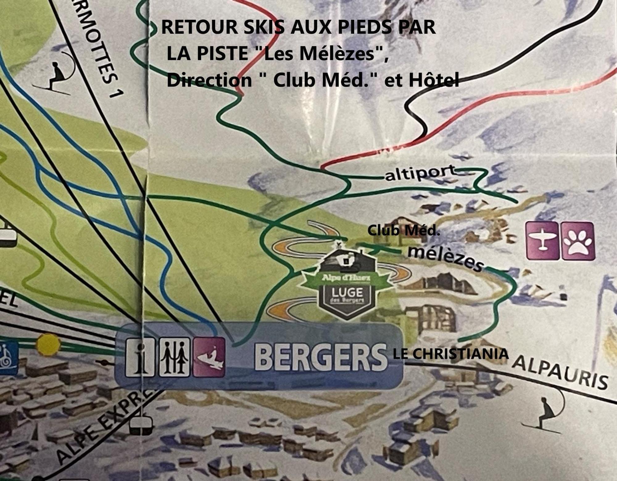 Le Christiania Les Bergers Appartement Alpe d'Huez Buitenkant foto